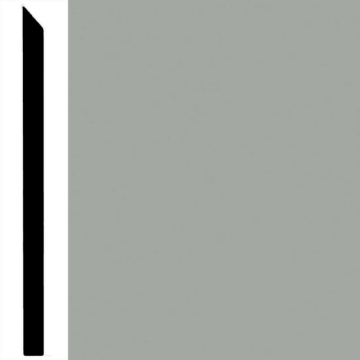 Picture of Burke - Edge Effects Simple 4 1/4 Wall Base Ash