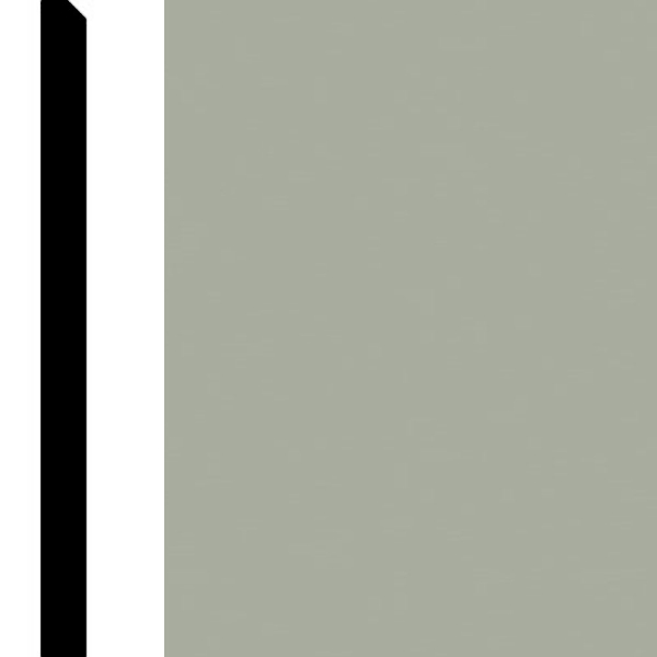 Picture of Burke - Edge Effects Simplicity 4 Wall Base Light Gray