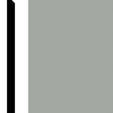 Picture of Burke - Edge Effects Simplicity 6 Wall Base Ash