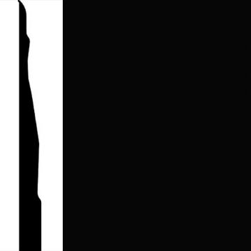 Picture of Burke - Edge Effects Marquee 4 1/4 Wall Base Black