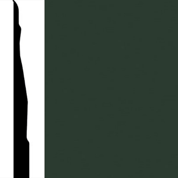 Picture of Burke - Edge Effects Marquee 4 1/4 Wall Base Dark Forest