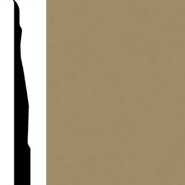 Picture of Burke - Edge Effects Marquee 4 1/4 Wall Base Ginger