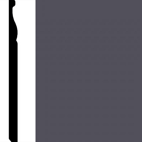 Picture of Burke - Edge Effects Regal 5 1/4 Wall Base Blackbrown