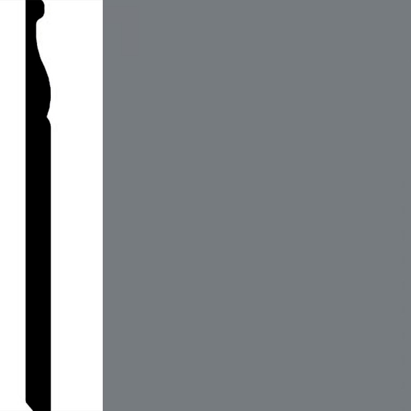 Picture of Burke - Edge Effects Regal 5 1/4 Wall Base Charcoal