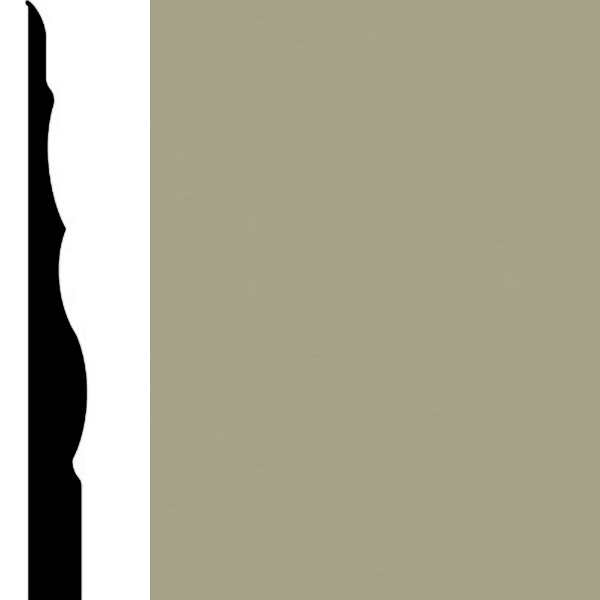 Picture of Burke - Edge Effects Sophisticate 4 1/4 Wall Base Sandy Tan