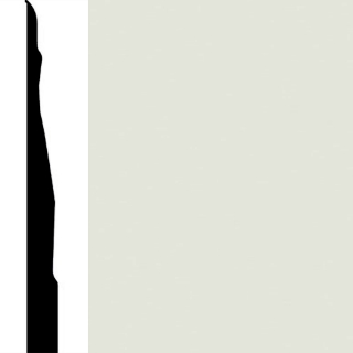 Picture of Burke - Edge Effects Marquee 4 1/4 Wall Base Bluish White