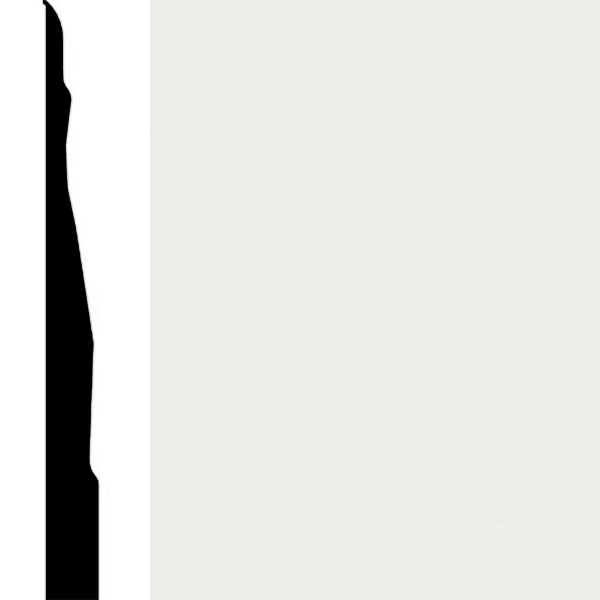 Picture of Burke - Edge Effects Marquee 4 1/4 Wall Base White