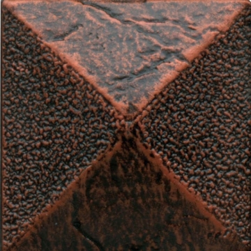 Picture of Daltile - Armor Square Guilded Copper Pyramid