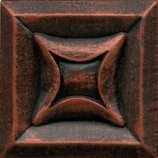 Picture of Daltile - Armor Square Guilded Copper Star