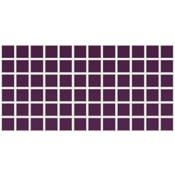 Picture of Daltile - Color Wheel Mosaic Plum Crazy