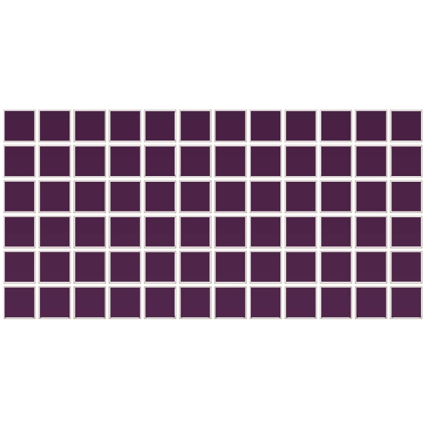 Picture of Daltile - Color Wheel Mosaic Plum Crazy