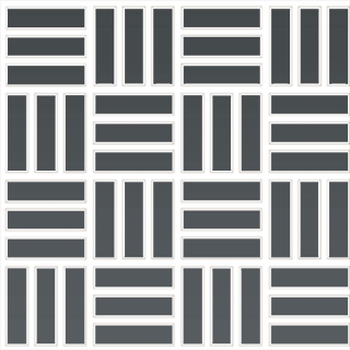 Picture of Daltile - Color Wheel Mosaic Lattice Weave Chalkboard