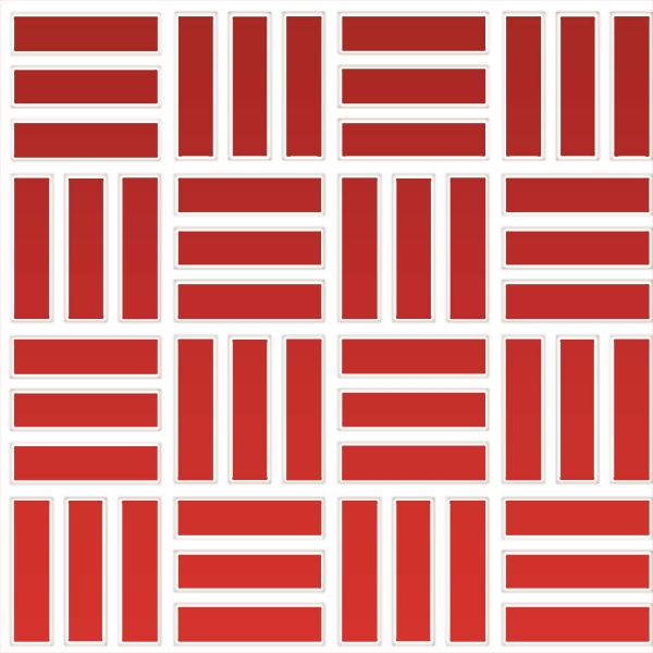 Picture of Daltile - Color Wheel Mosaic Lattice Weave Currant