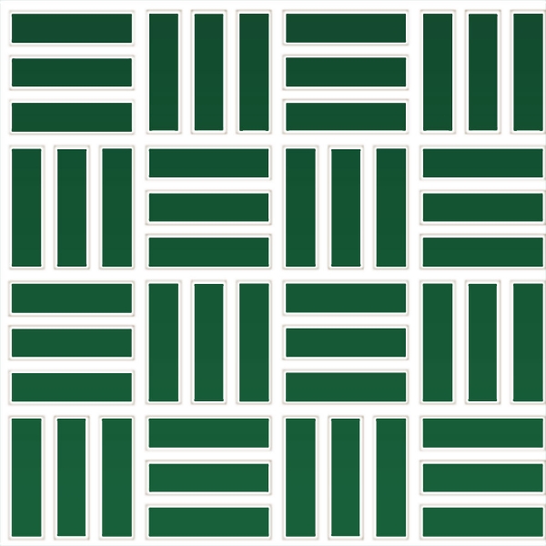 Picture of Daltile - Color Wheel Mosaic Lattice Weave Emerald