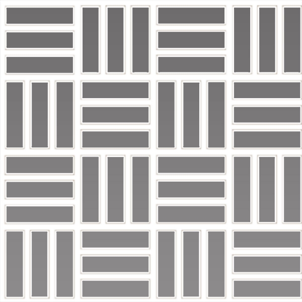 Picture of Daltile - Color Wheel Mosaic Lattice Weave Suede Grey