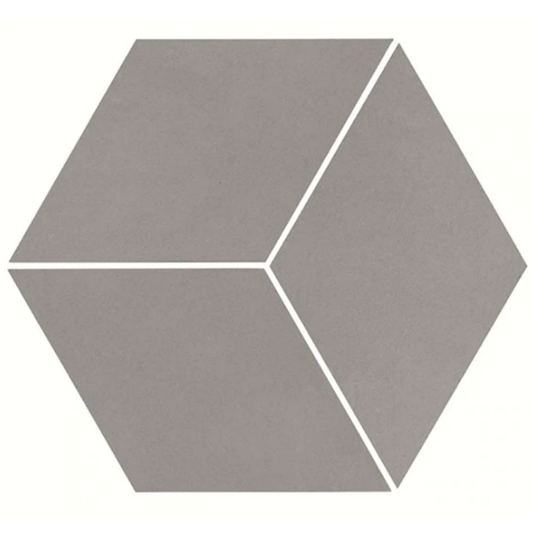 Picture of Daltile - Uniform Mosaics 3D Cube Medium Grey