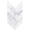 Picture of Daltile - Marble Attache Lavish Chevron Golden Reverie