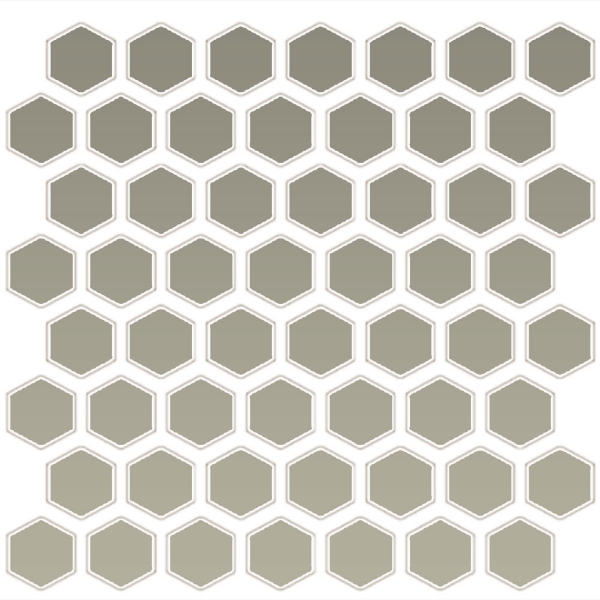 Picture of Daltile - Color Wheel Mosaic Hexagon Matte Architectural Grey