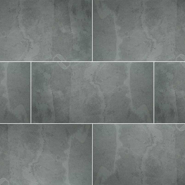 Picture of MS International - Slate and Quartzite 18 x 36 Montauk Black