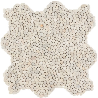 Picture of SOHO Studio Corp - Pebblestone Micro Lovina White