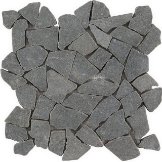 Picture of SOHO Studio Corp - Pebblestone Tumbled Black Lava