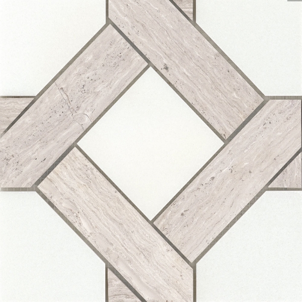 Picture of Emser Tile - Alluro Mosaic Manor Cream
