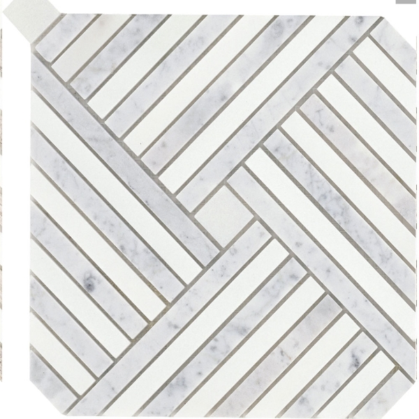 Picture of Emser Tile - Alluro Mosaic Palace Silver