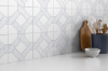 Picture of Emser Tile - Alluro Mosaic Mini Manor Silver