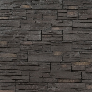Picture of MS International - Terrado Manufactured Stacked Stone Panels Denali Anthracite