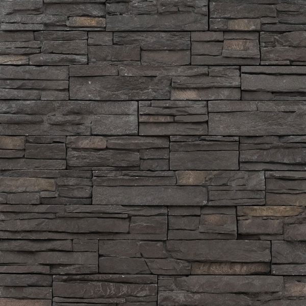 Picture of MS International - Terrado Manufactured Stacked Stone Panels Denali Anthracite