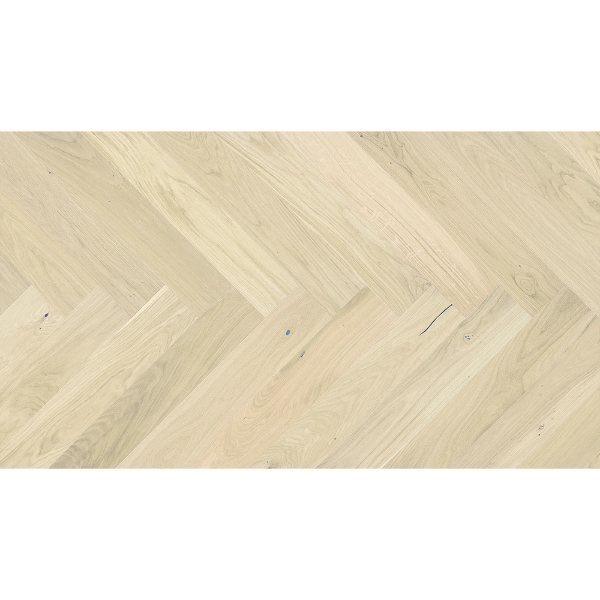Picture of Barlinek - Yes Wood 5 Herringbone Bianco Oak