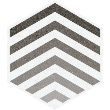 Picture of Emser Tile - Bauhaus Hexagon Arrow