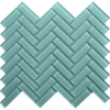 Picture of MiR Mosaic - Color Palette Mosaic Herringbone Aqua