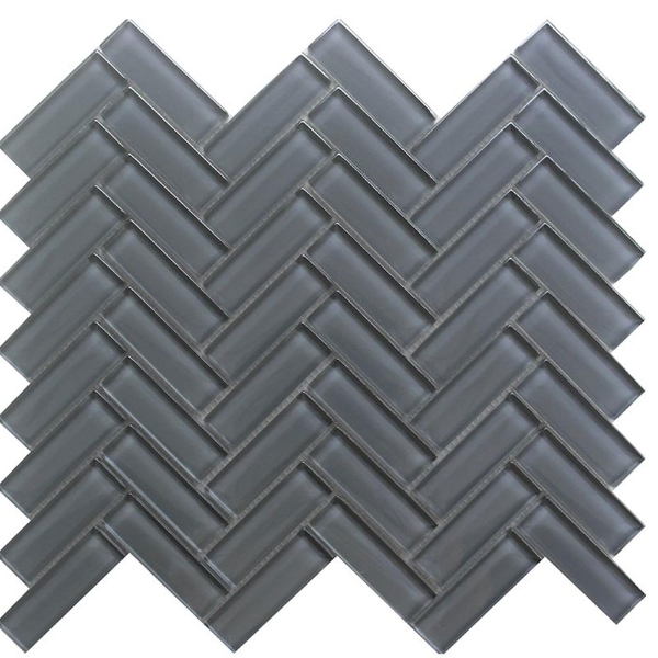 Picture of MiR Mosaic - Color Palette Mosaic Herringbone Cobblestone