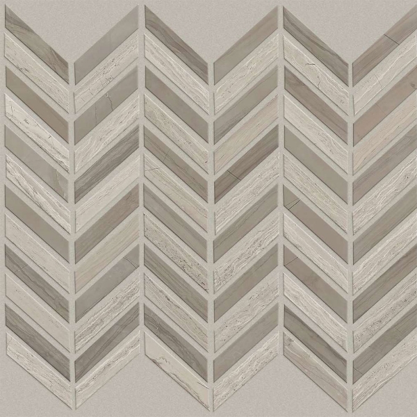 Picture of Shaw Floors - Chateau Chevron Rockwood Urban Grey