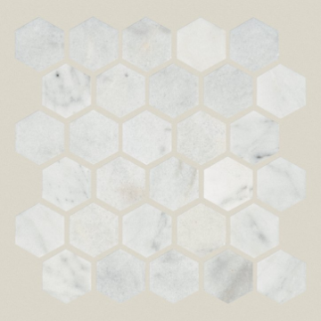 Picture of Shaw Builder - Del Ray Mosaic Hexagon Pearl