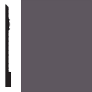 Picture of Flexco - Base Sculpture Wall Base Charmed Charcoal