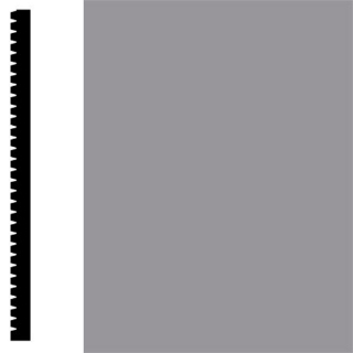 Picture of Flexco - Base Sculpture Wall Base Resolute Gray