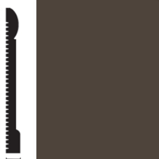 Picture of Flexco - Base Sculpture Wall Base Fascinate Black Brown