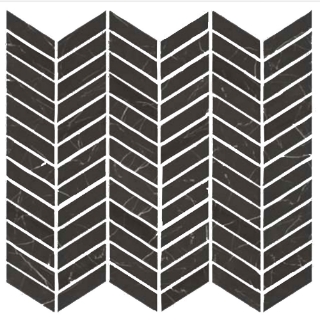 Picture of Shaw Builder - Affair Chevron Black Tie