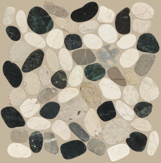 Picture of Shaw Floors - Brookstone Flat Mosaic Tranquil Cool Blend