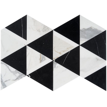 Picture of SOHO Studio Corp - Wunder Gris Nero Calacatta with Thassos Lines