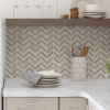 Picture of Shaw Builder - Estate Mosaic Chevron Rockwood