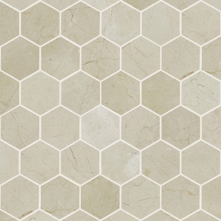 Picture of Shaw Builder - Estate Mosaic Hexagon Crema Marfil