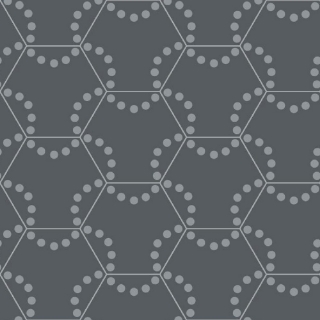 Picture of Bisazza Mosaico - Cementiles Decorations Hex Lunas Sombra A