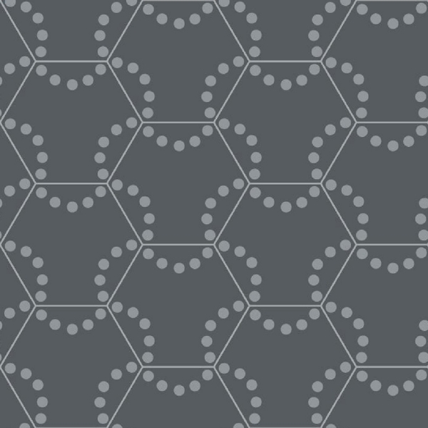 Picture of Bisazza Mosaico - Cementiles Decorations Hex Lunas Sombra A