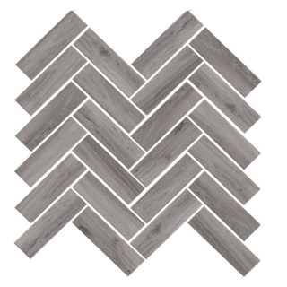 Picture of Florim USA - Mood Wood Herringbone Grey