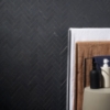 Picture of SOHO Studio Corp - Artile Herringbone Black Gold