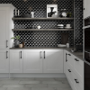 Picture of Emser Tile - Bizou Crest Black White
