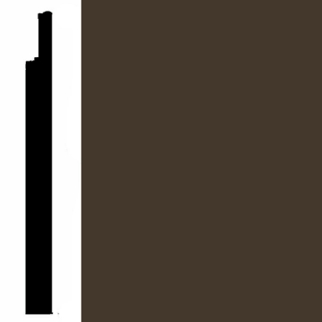 Picture of VPI Corp. - Low Dirt Retention Wallbase LDR8 4 1/2-inch Burnt Umber